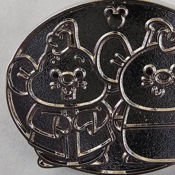 DISNEY Pin Trading ~ Best Friends ~ Jaq & Gus Gus ~ Hidden Mickey ~ 2019 ~ P03 - Picture 2 of 11